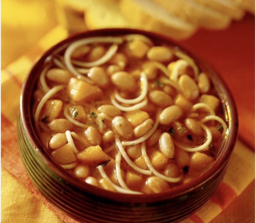 Porotos con riendas