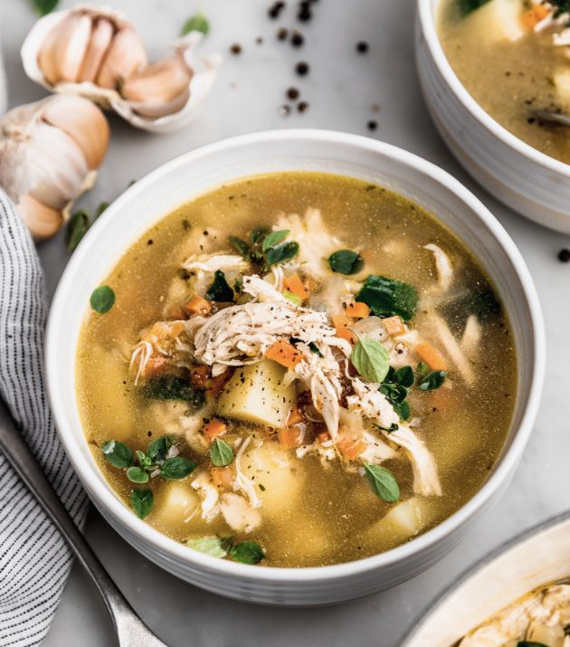 Sopa de pollo